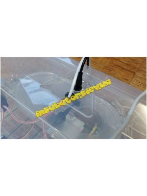 Бытовой автоматический инкубатор "Курочка Ряба ИБ-56" в пластиковом корпусе + вентилятор 