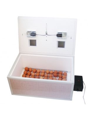 Інкубатор автоматичний "Курочка Ряба ИБ-100" місткістю 100 яєць з подвійним пластиковим корпусом і металевим каркасом
