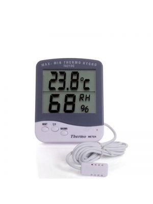 Цифровий термометр вологомір (гігрометр) для інкубатора з виносним датчиком 1.5 м і підставкою
